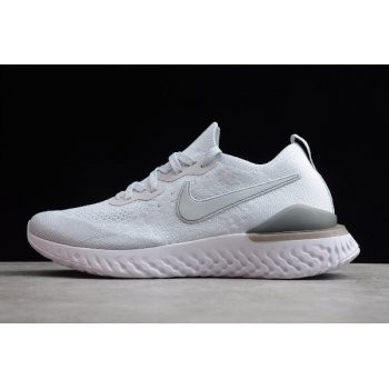 Nike Epic React Flyknit 2 Pure Platinum Wolf Grey-White BQ8928-004 Shoes